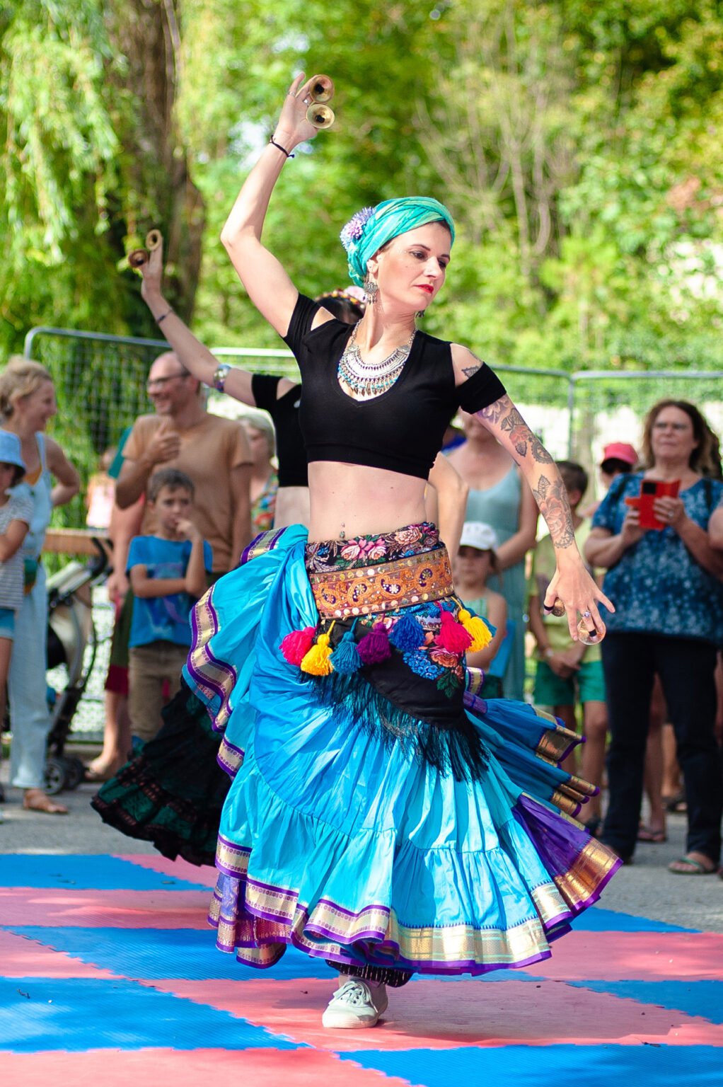 FCBD dancer in performance