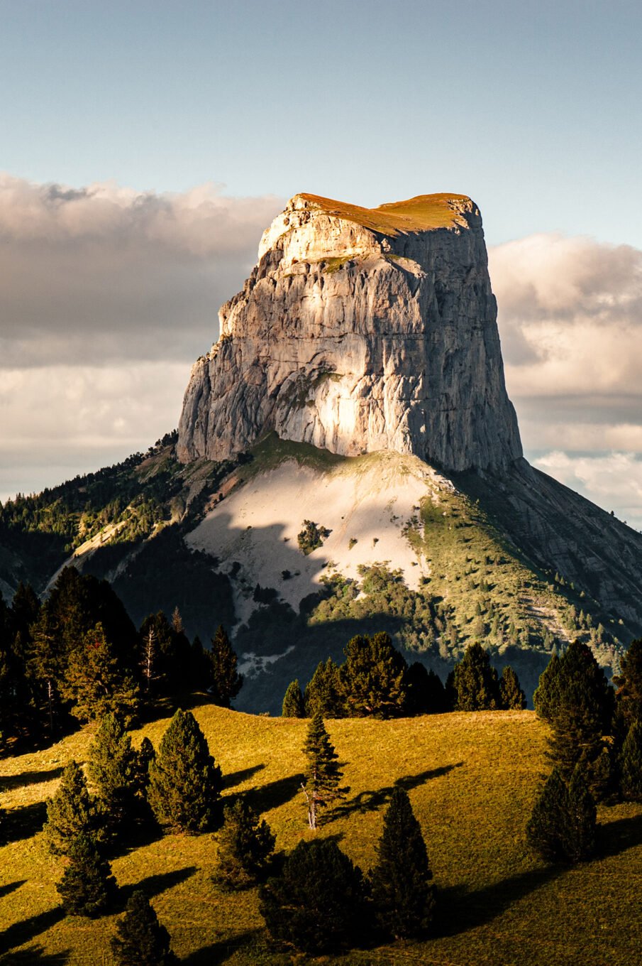 Photographe professionnel montagne nature, Mont Aiguille, Vercors