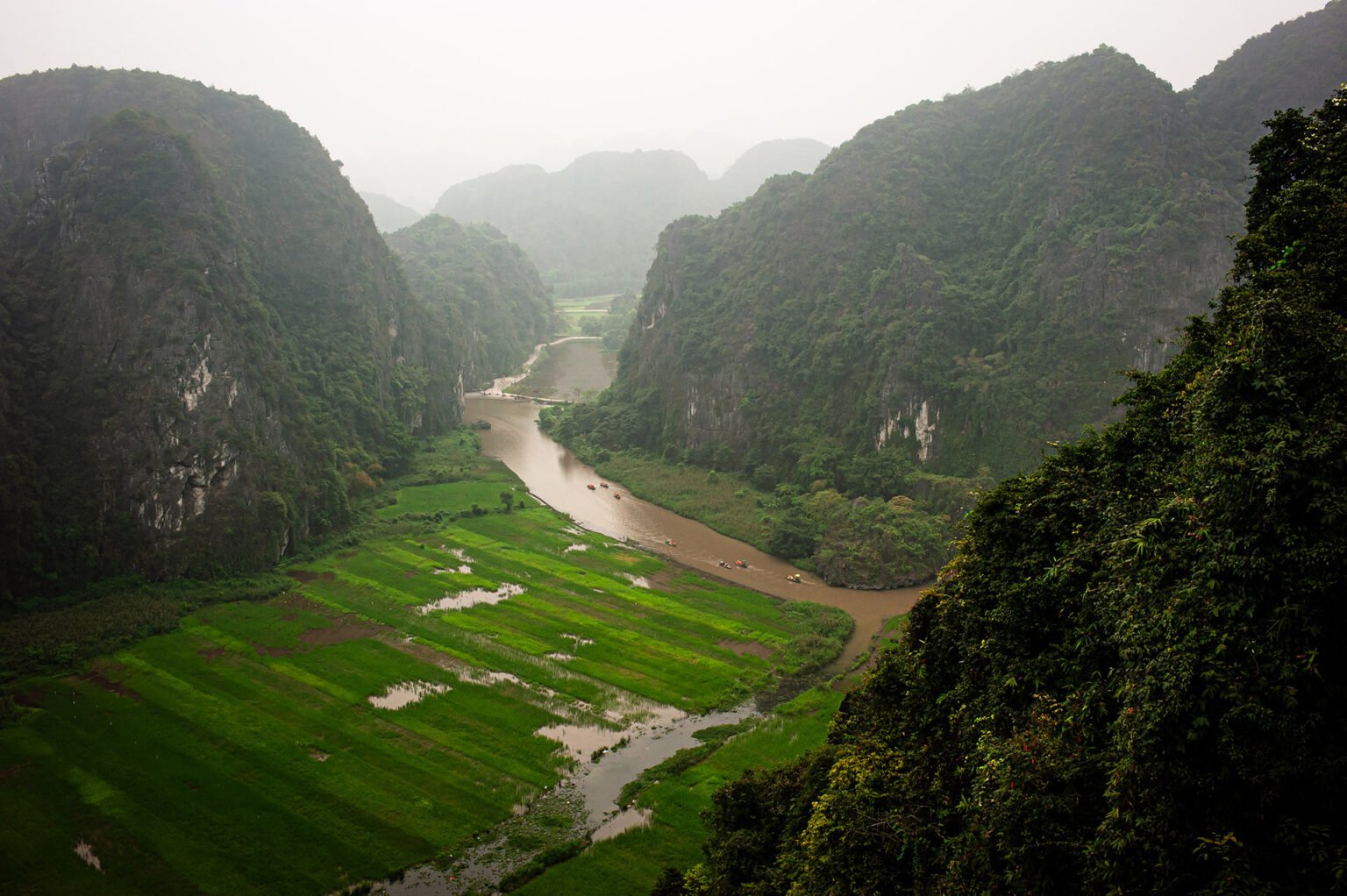 Voyage Vietnam - Ninh Binh, la baie d'Ha Long des terres - Hang Mua