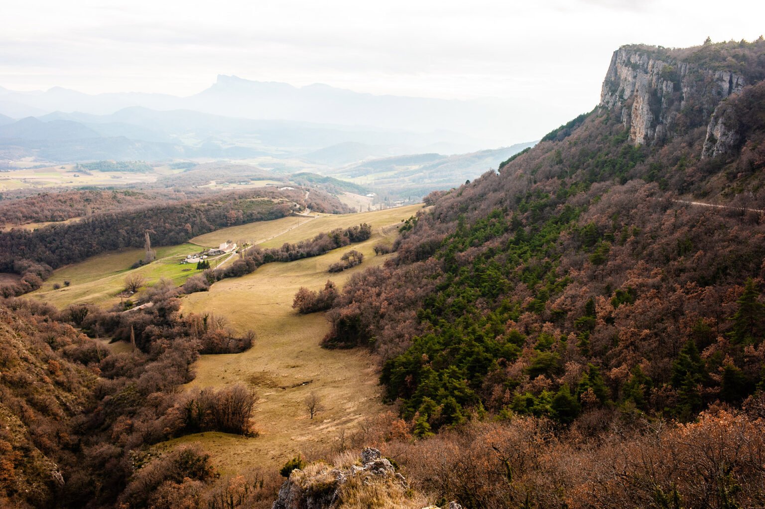 Photographe professionnel montagne nature, Vallée de la Gervanne et les Trois Becs, Drôme