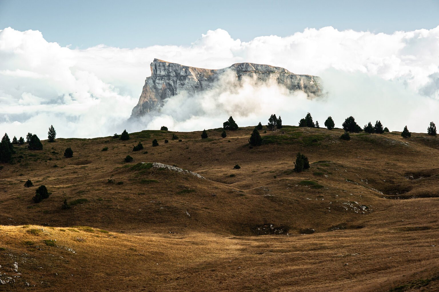 Photographe professionnel montagne nature, Mont Aiguille, Vercors