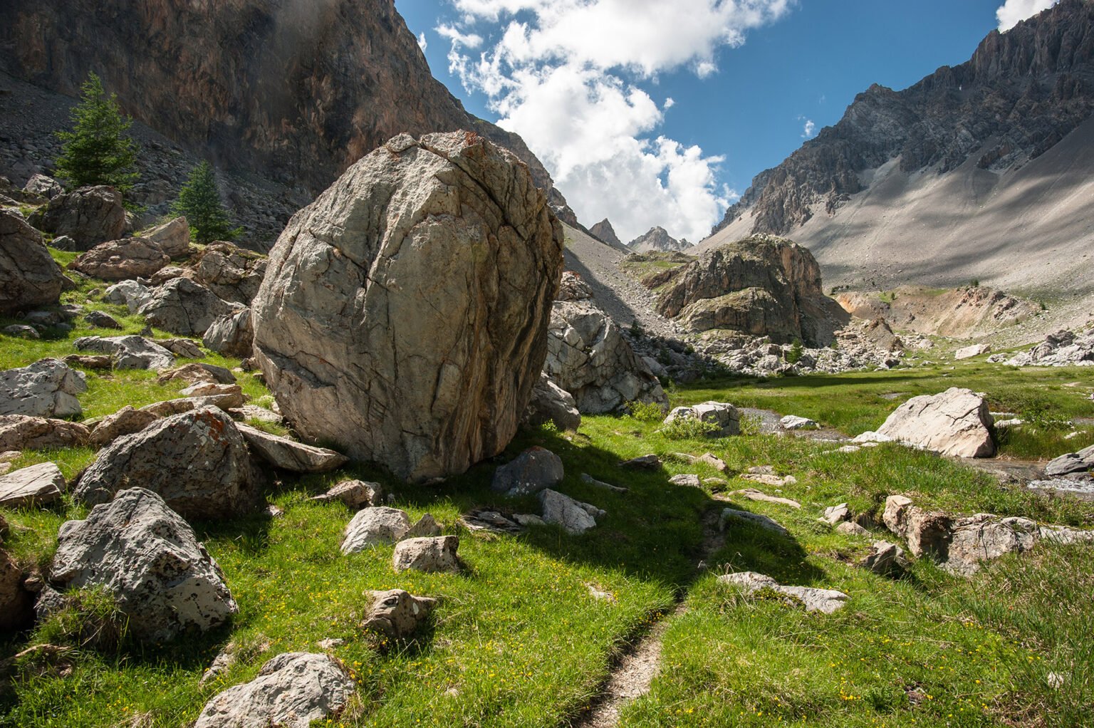 Photographe professionnel montagne nature, Vallon des Houerts, Haute Ubaye