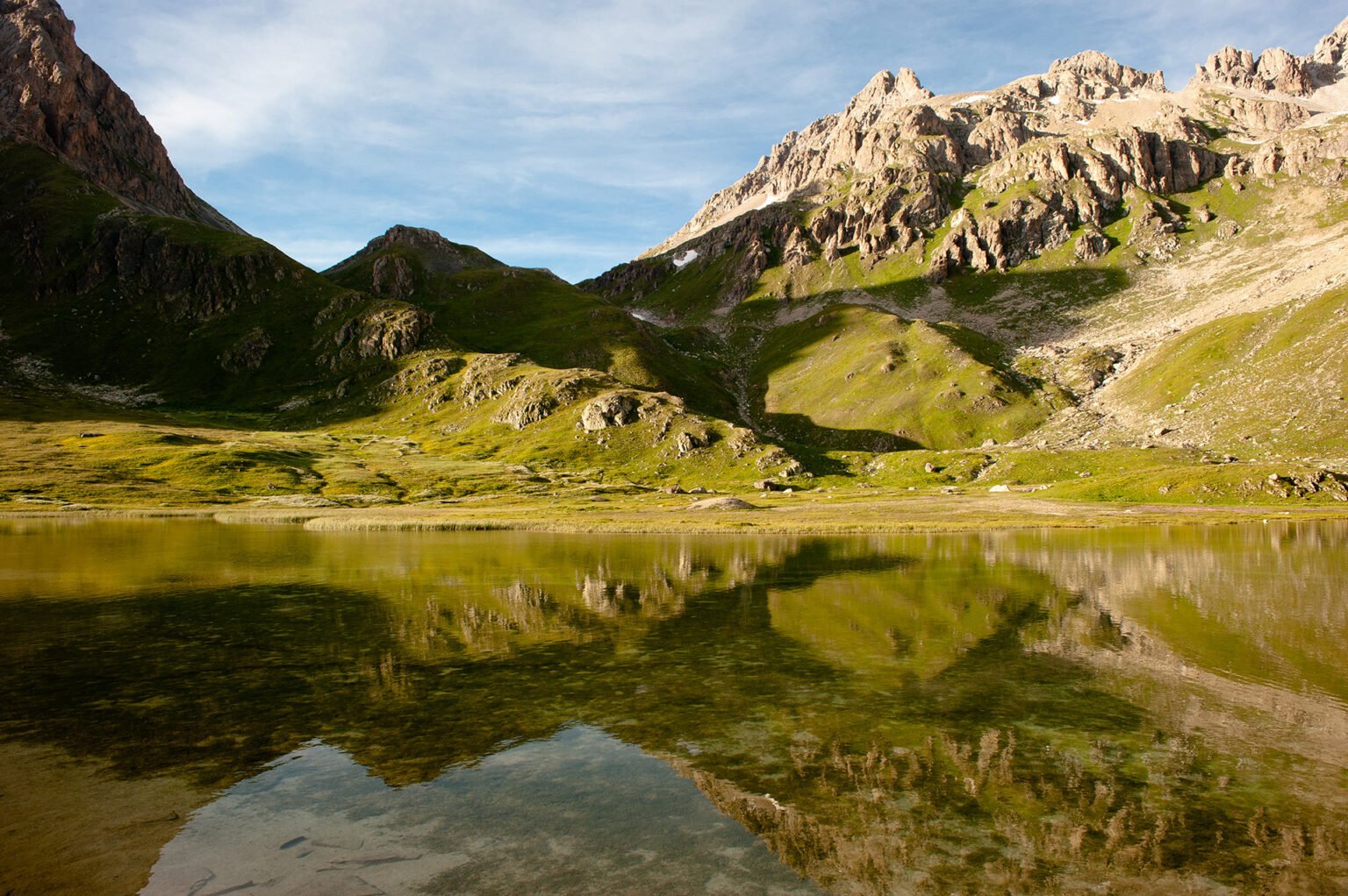 Photographe professionnel montagne nature, Lac des Cerces, Hautes-Alpes