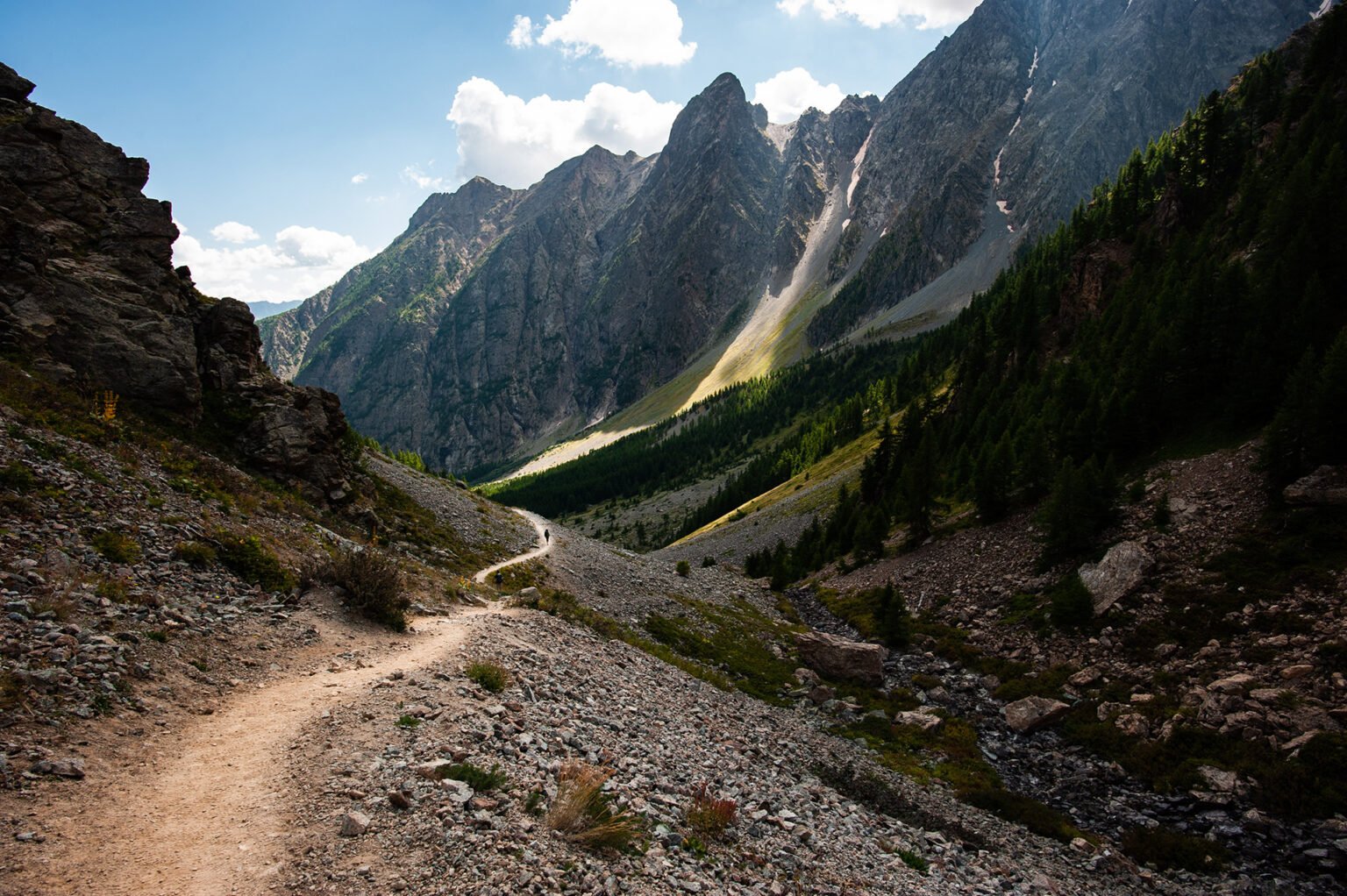 Photographie professionnelle randonnée montagne, Parc National des Écrins