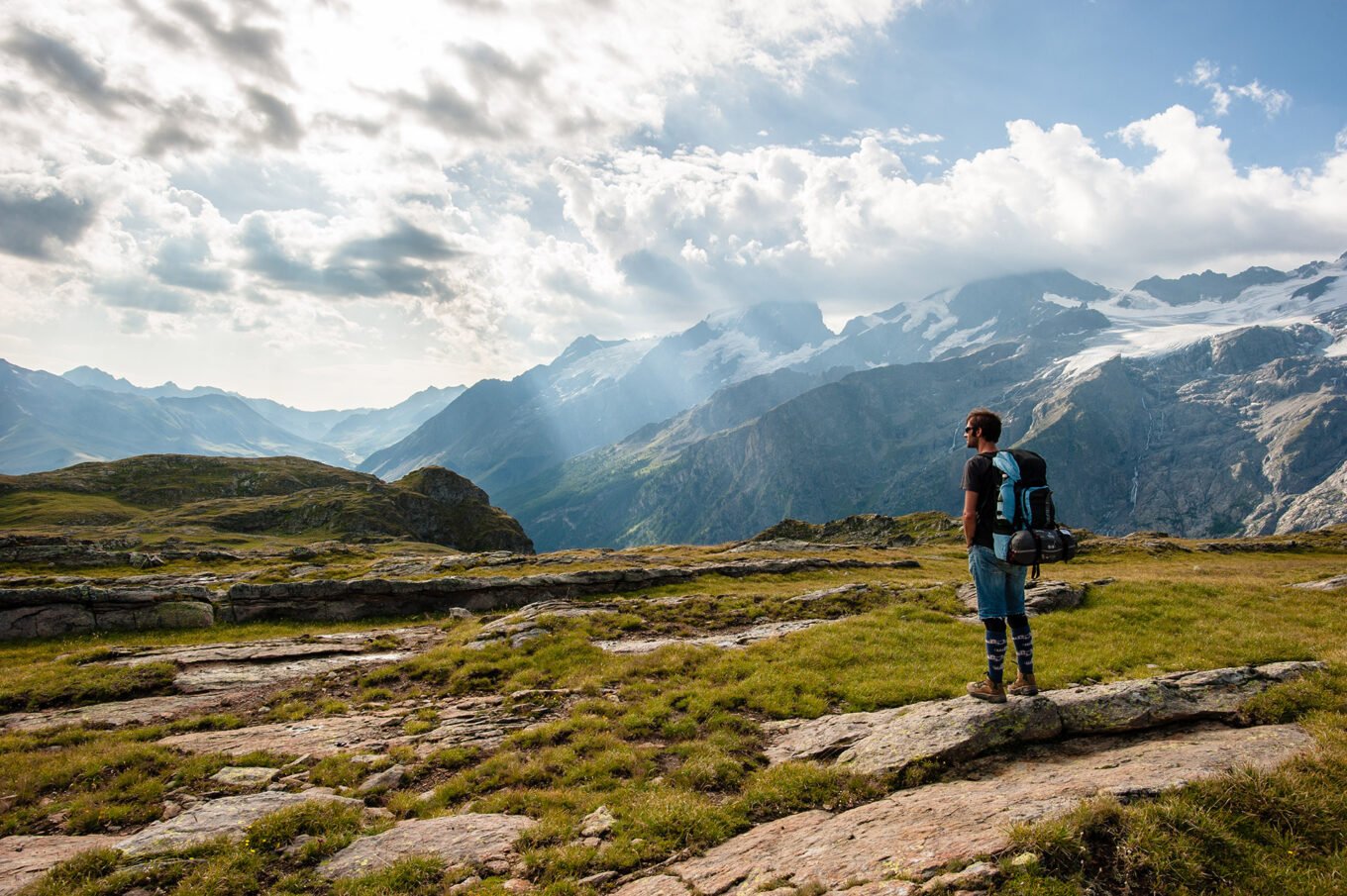 Photographie professionnelle randonnée montagne, Plateau d'Emparis, Écrins