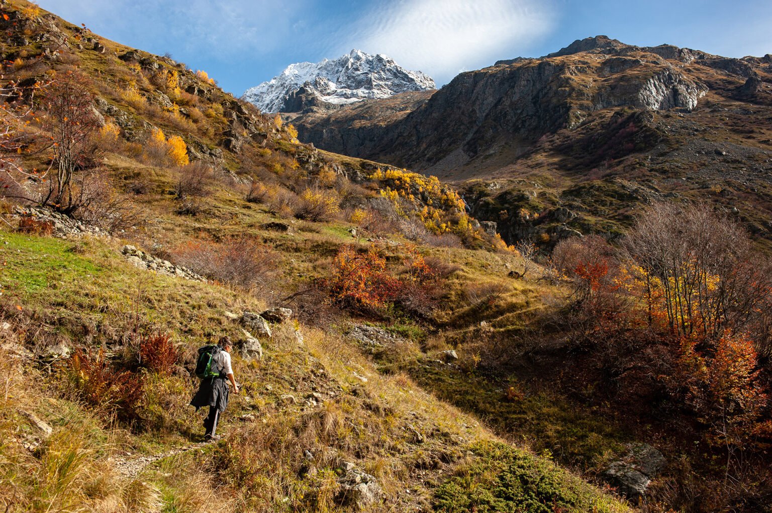 Photographie professionnelle randonnée montagne, Parc National des Écrins