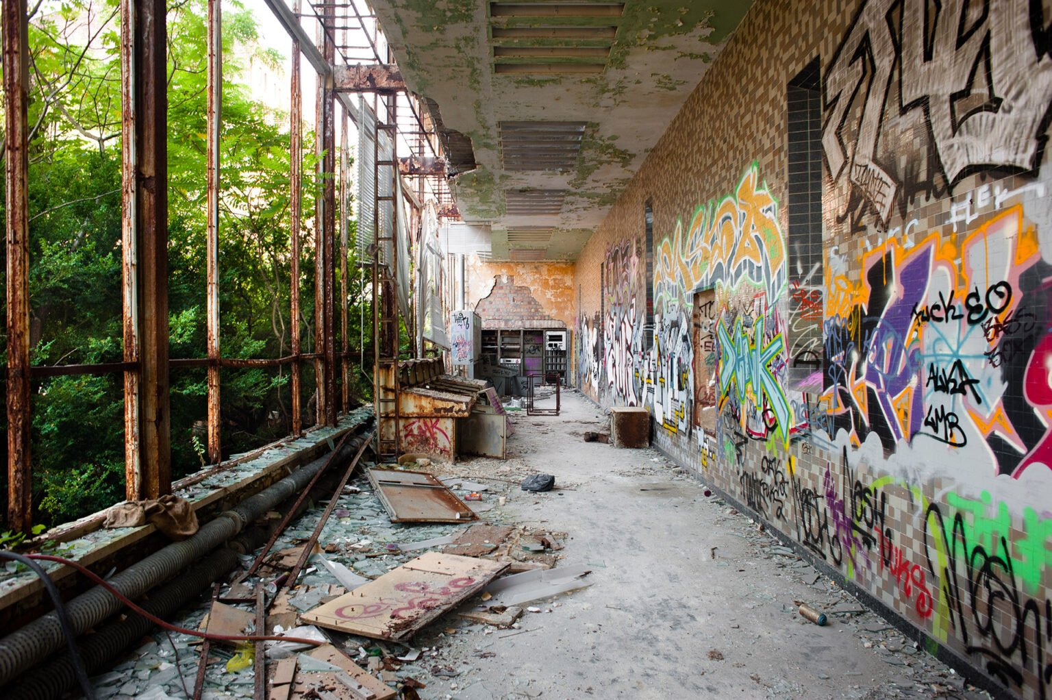 Photographie professionnelle urbex lieux abandonnés Berlin