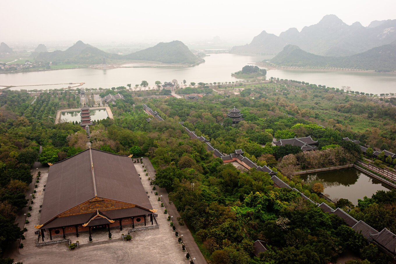 Les temples du Vietnam - Pagode de Bai Dinh, Ninh Binh