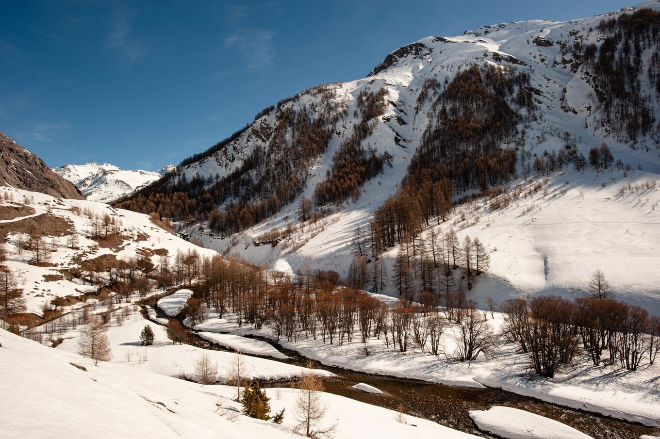 Randonnée raquette en Haute-Ubaye