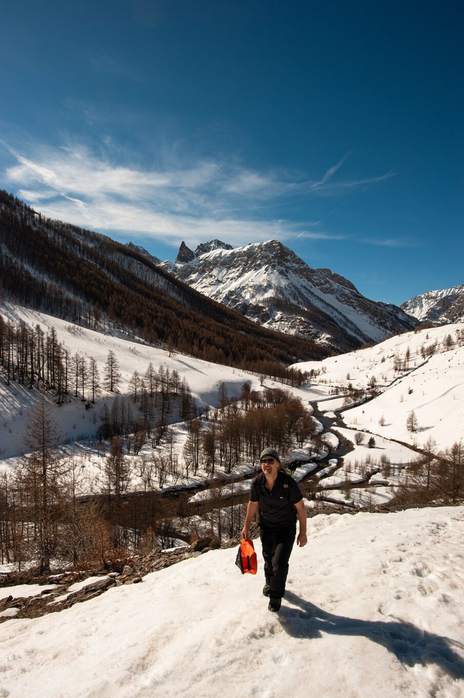 Randonnée raquette en Haute-Ubaye