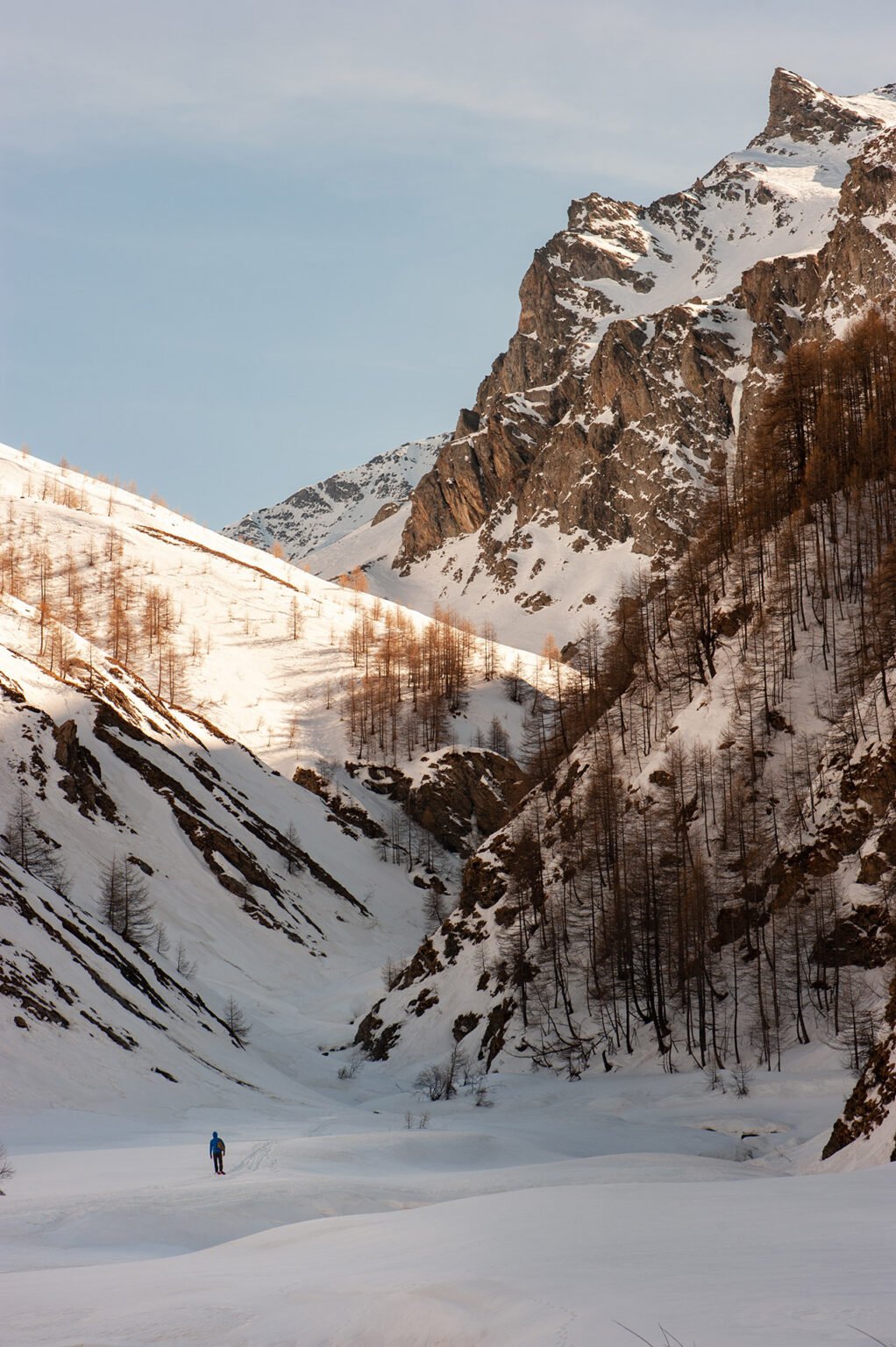 Randonnée raquette en Haute-Ubaye - Plan de Parouart