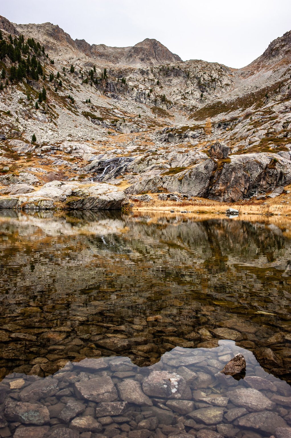 Randonnée d'automne dans le Valgaudemar - Les lacs de Pétarel