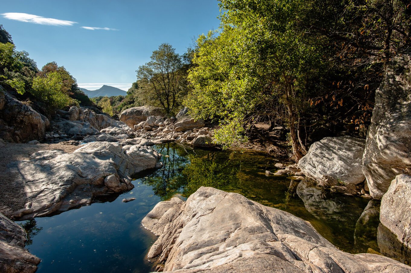 Randonnée bivouac aux Gorges d'Heric et au Caroux