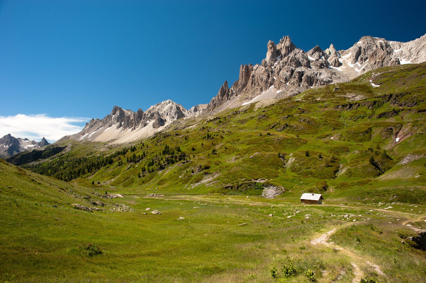 Randonnée Bivouac Clarée Thabor Tour des Cerces - Arrivée au refuge des Drayères dans la haute vallée de Névache pour la café du matin