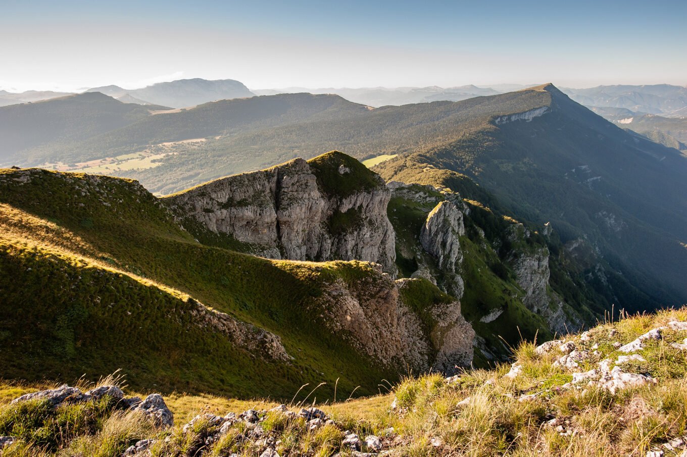 Randonnée bivouac Font d'Urle Vercors - Panorama depuis le Puy de la Gagère