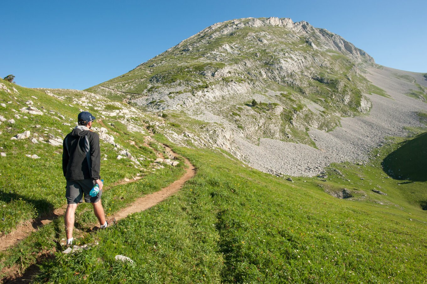 Randonnée Bivouac au Grand Veymont sur les hauts plateaux du Vercors - Sur le chemin du Grand Veymont