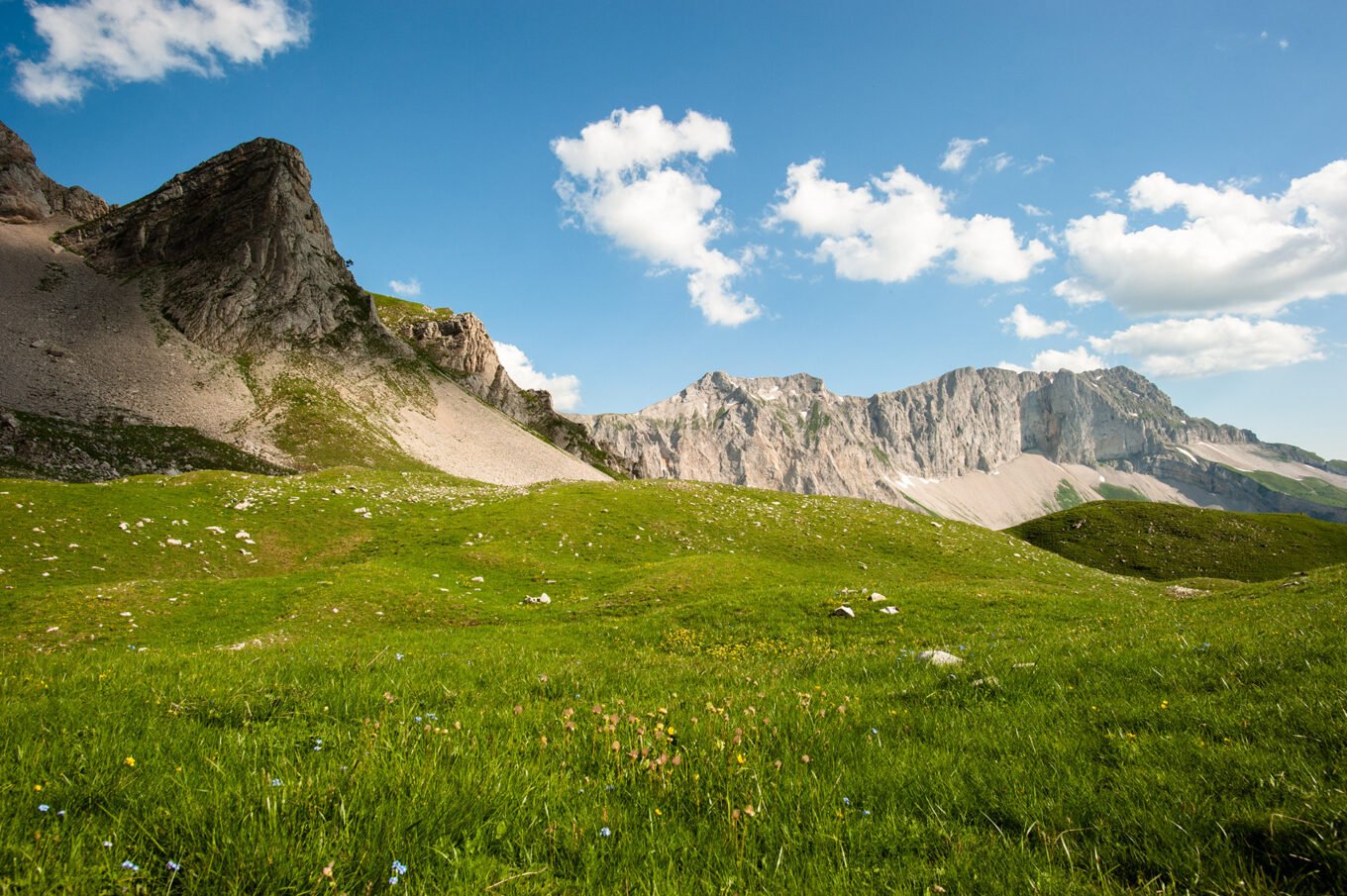 Randonnée bivouac au lac du Lauzon dans le Dévoluy - Alpages du Lac du Lauzon