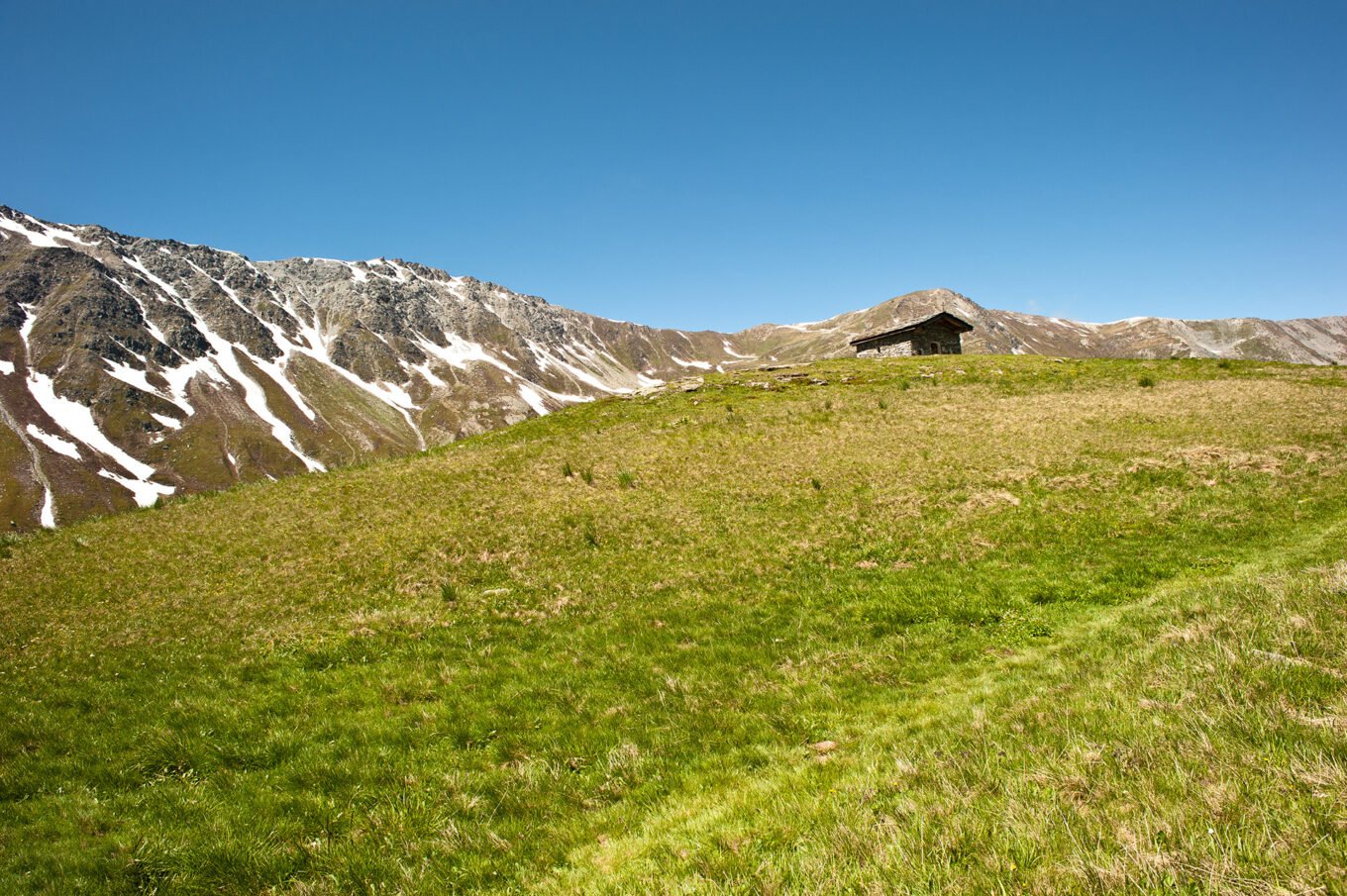 Randonnée bivouac dans le massif du Mont Thabor - Sur le chemin du col des marches