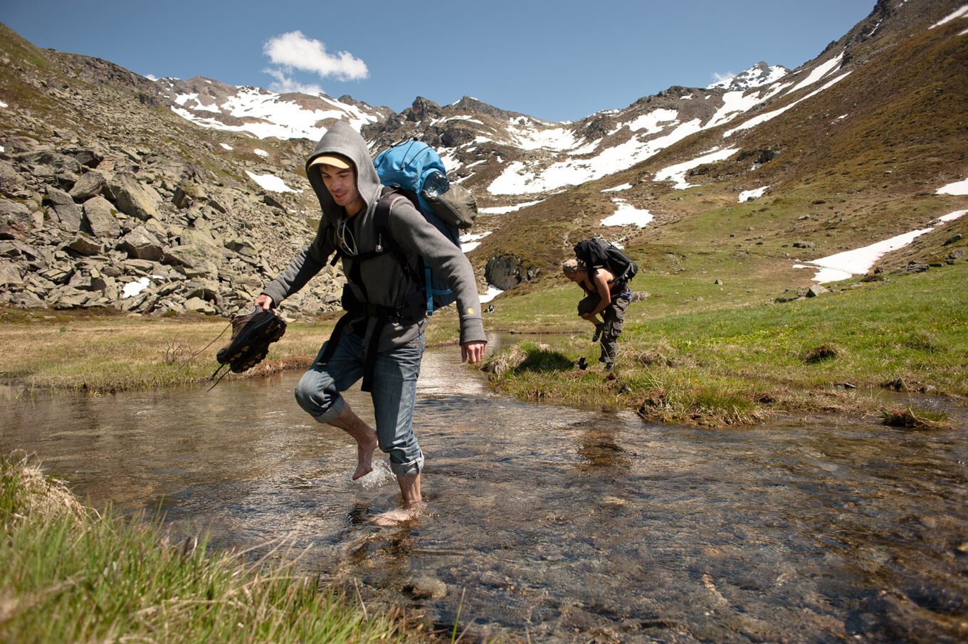 Randonnée bivouac dans le massif du Mont Thabor - Sur le chemin du col des marches