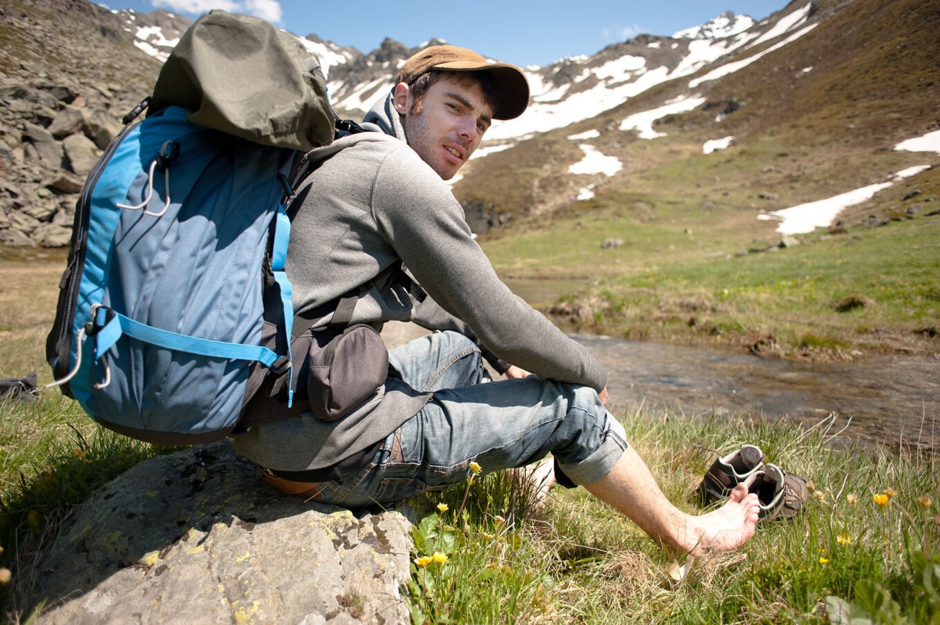 Randonnée bivouac dans le massif du Mont Thabor - Sur le chemin du col des marches