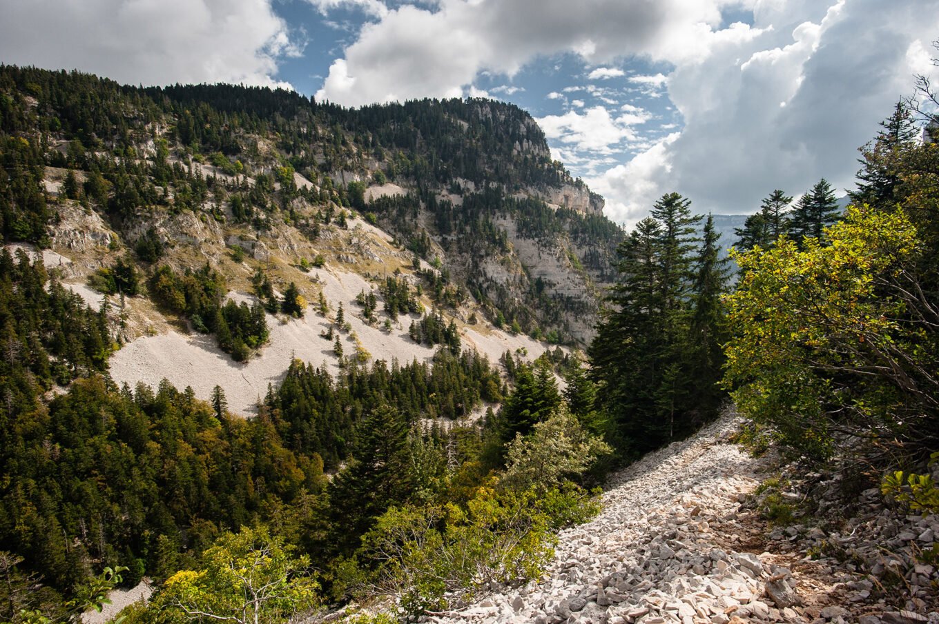 Randonnée Bivouac Vercors de Archiane au Glandasse - Le fond du cirque d'Archiane