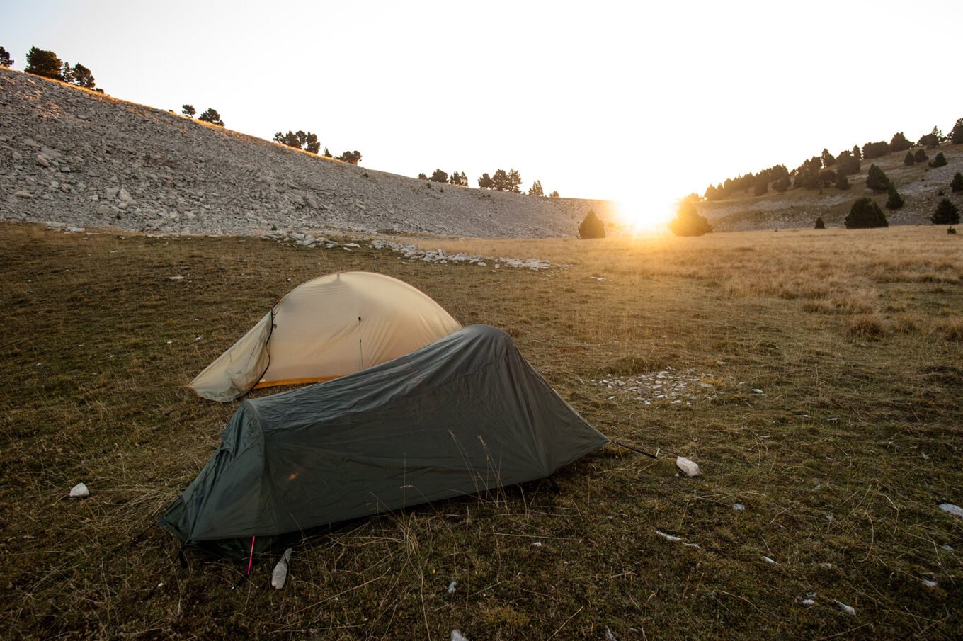 Randonnée Bivouac Vercors de Archiane au Glandasse - Bivouac au pied du Dôme du Glandasse