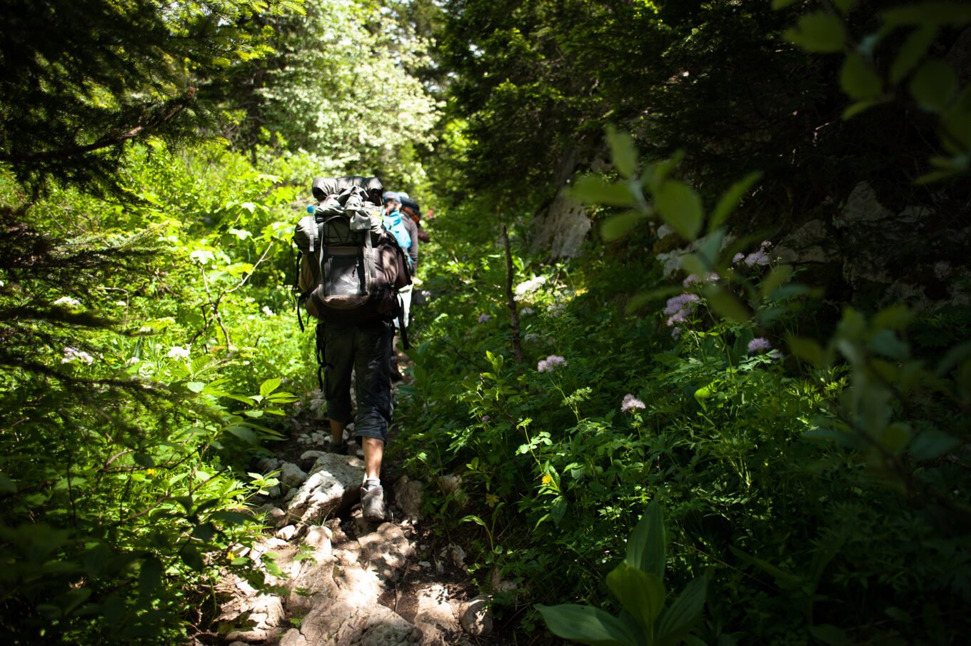 Randonnée Grande Traversée du Vercors - Canyon des Erges