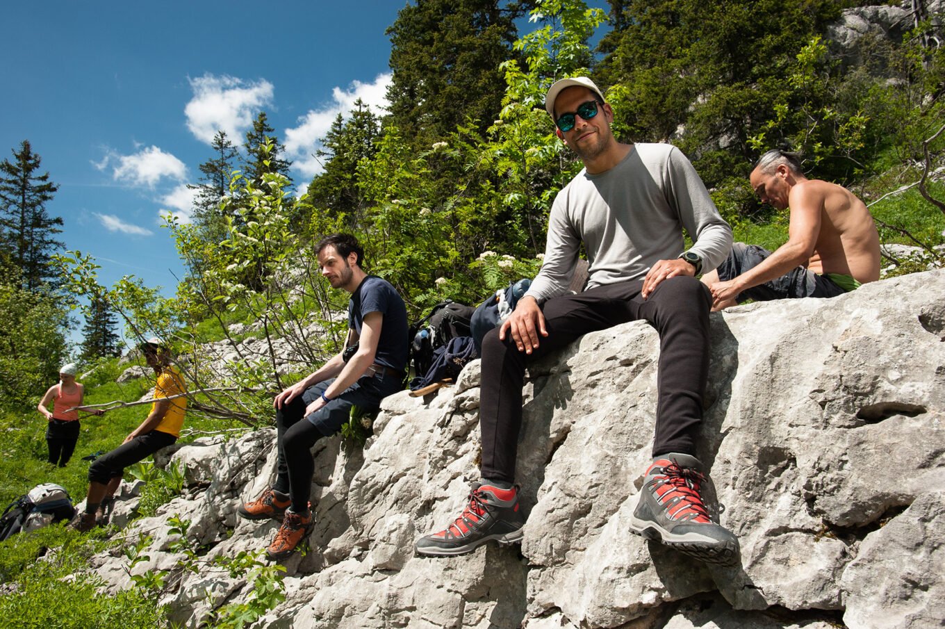 Randonnée Grande Traversée du Vercors - Canyon des Erges