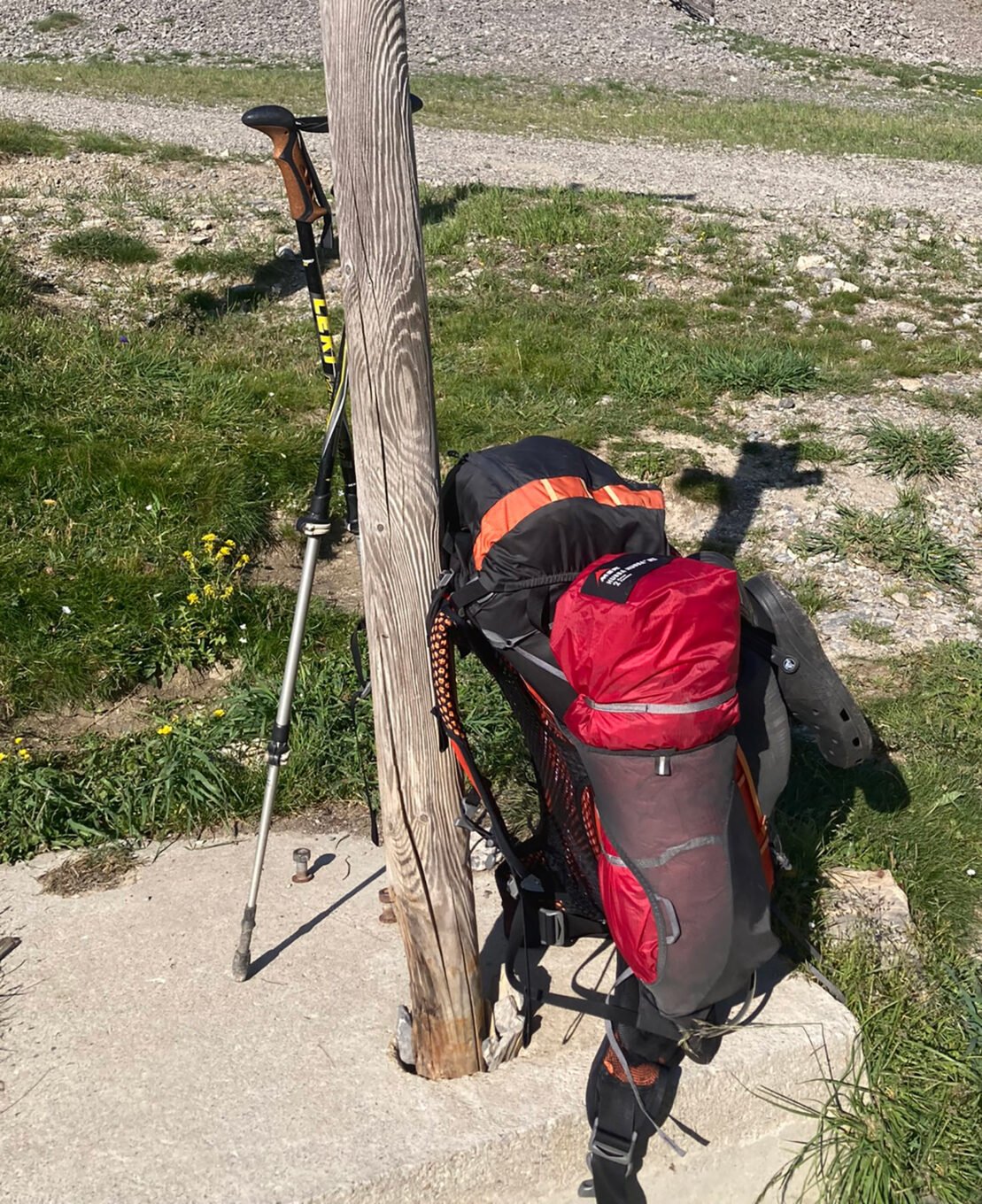 Mon sac pour la grande traversée des Alpes