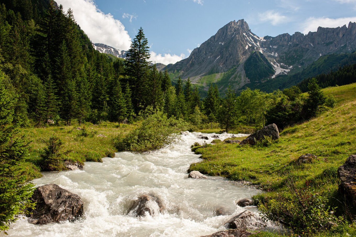 Randonnée GTA / GR5 Grande Traversée des Alpes - Traversée de la Réserve Naturelle de Contamines-Montjoie, Beaufortain