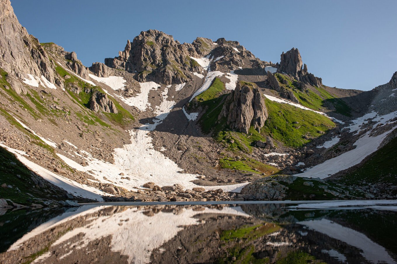 Randonnée GTA / GR5 Grande Traversée des Alpes - Le lac et la Pointe de Presset, Beaufortain