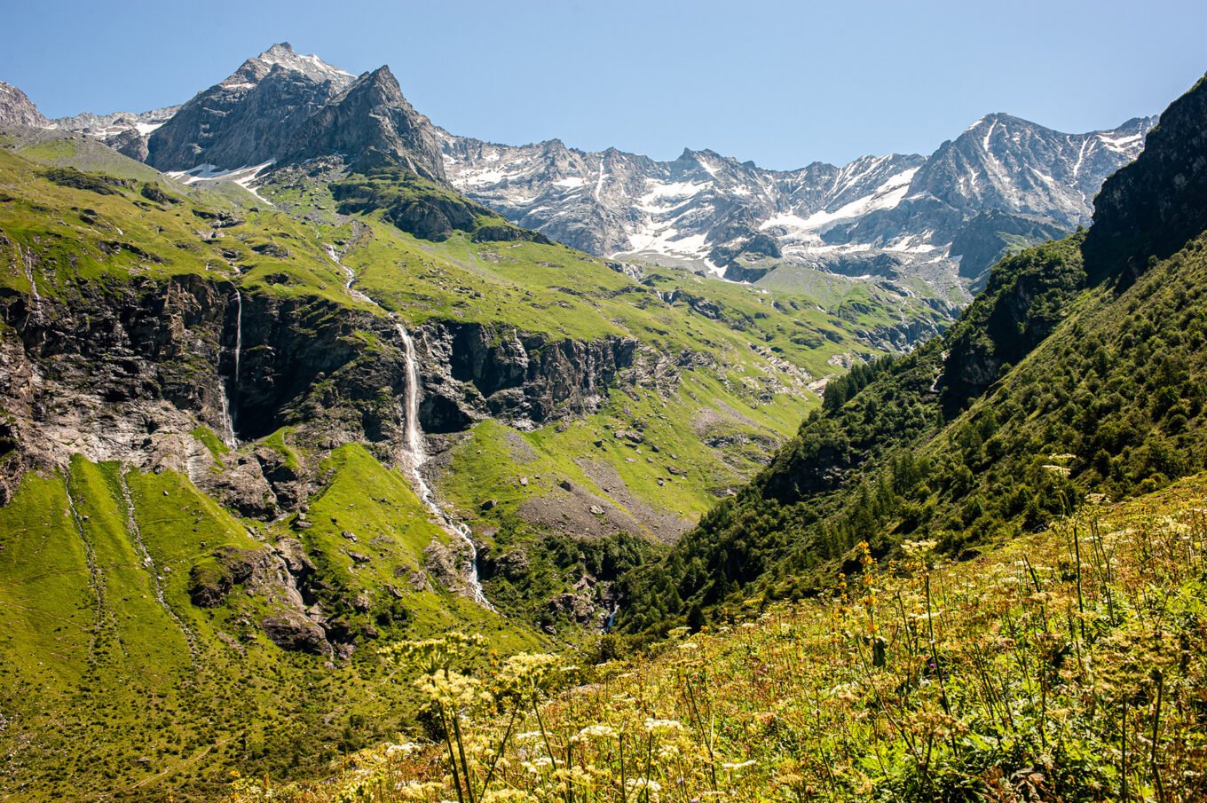 Randonnée GTA / GR5 Grande Traversée des Alpes - Entrée dans le Parc National de la Vanoise