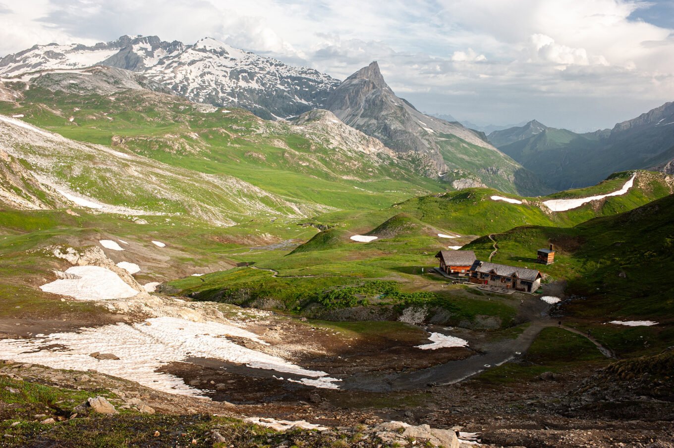 Randonnée GTA / GR5 Grande Traversée des Alpes - Le refuge du Col du Palet, Vanoise