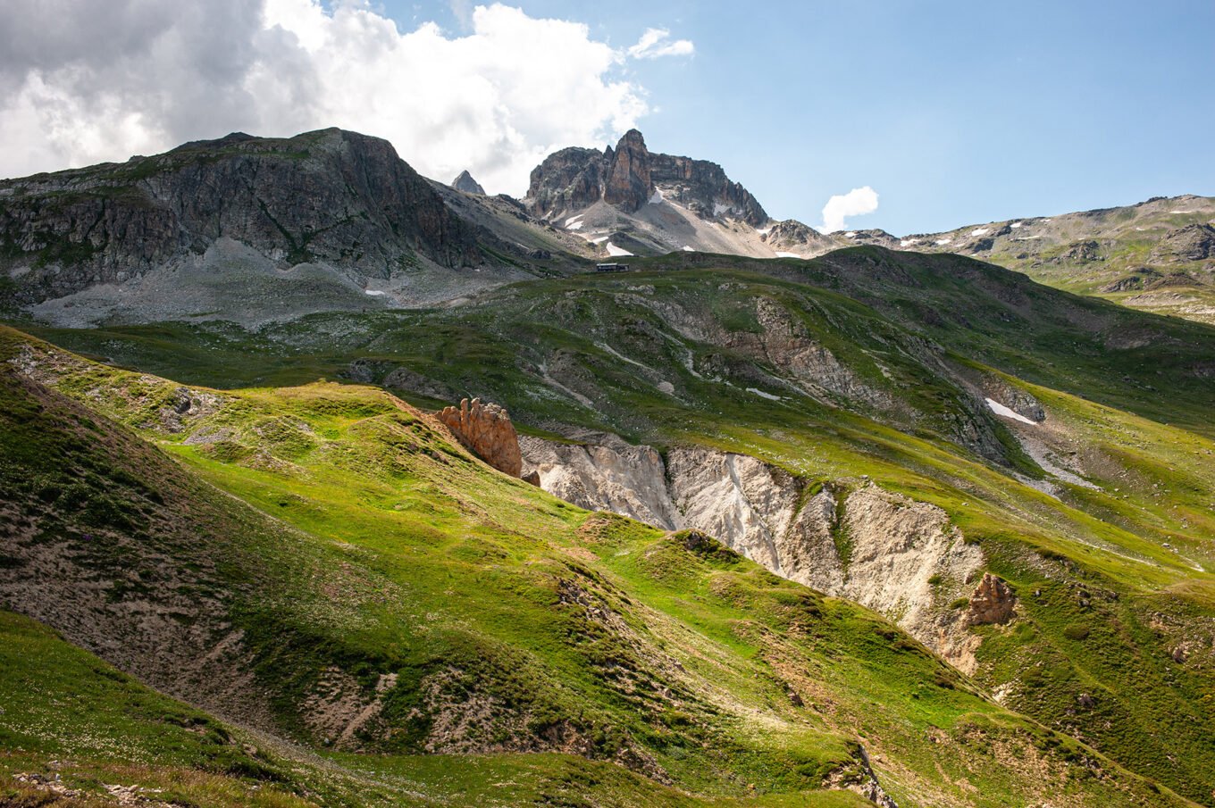 Randonnée GTA / GR5 Grande Traversée des Alpes - Montée vers le refuge du Mont Thabor depuis Modane