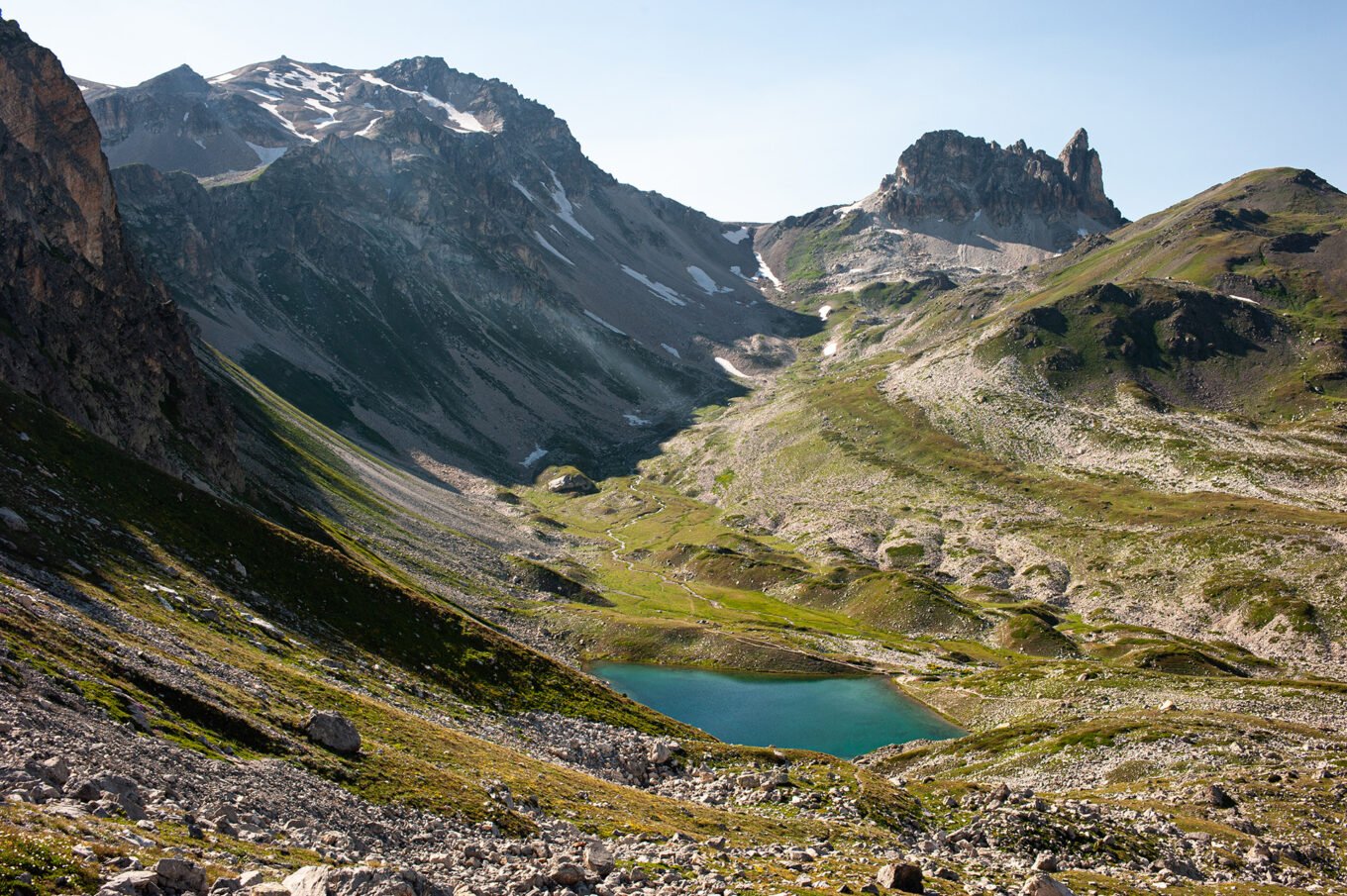 Randonnée GTA / GR5 Grande Traversée des Alpes - Le lac du Peyron au pied du Mont Thabor