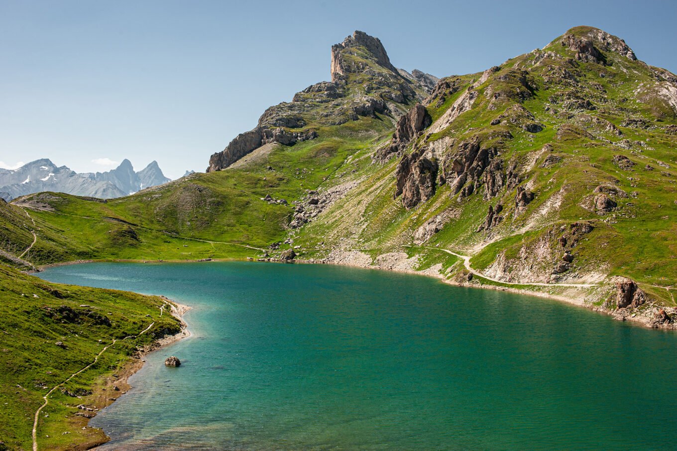 Randonnée GTA / GR5 Grande Traversée des Alpes - Les Lacs des Rochilles dans la haute vallée de la Clarée