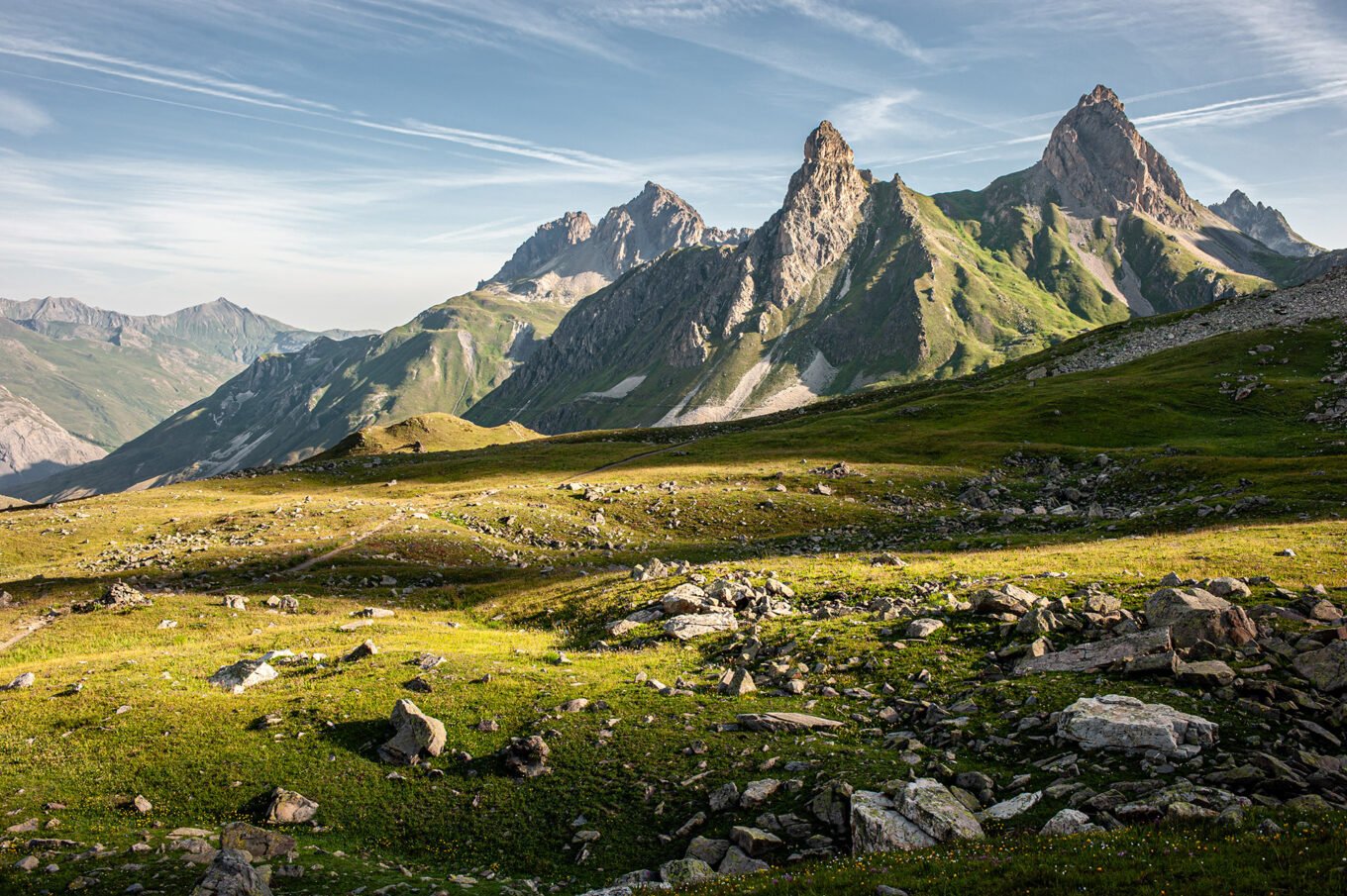 Randonnée GTA / GR5 Grande Traversée des Alpes - Rochers de la Grande Pare