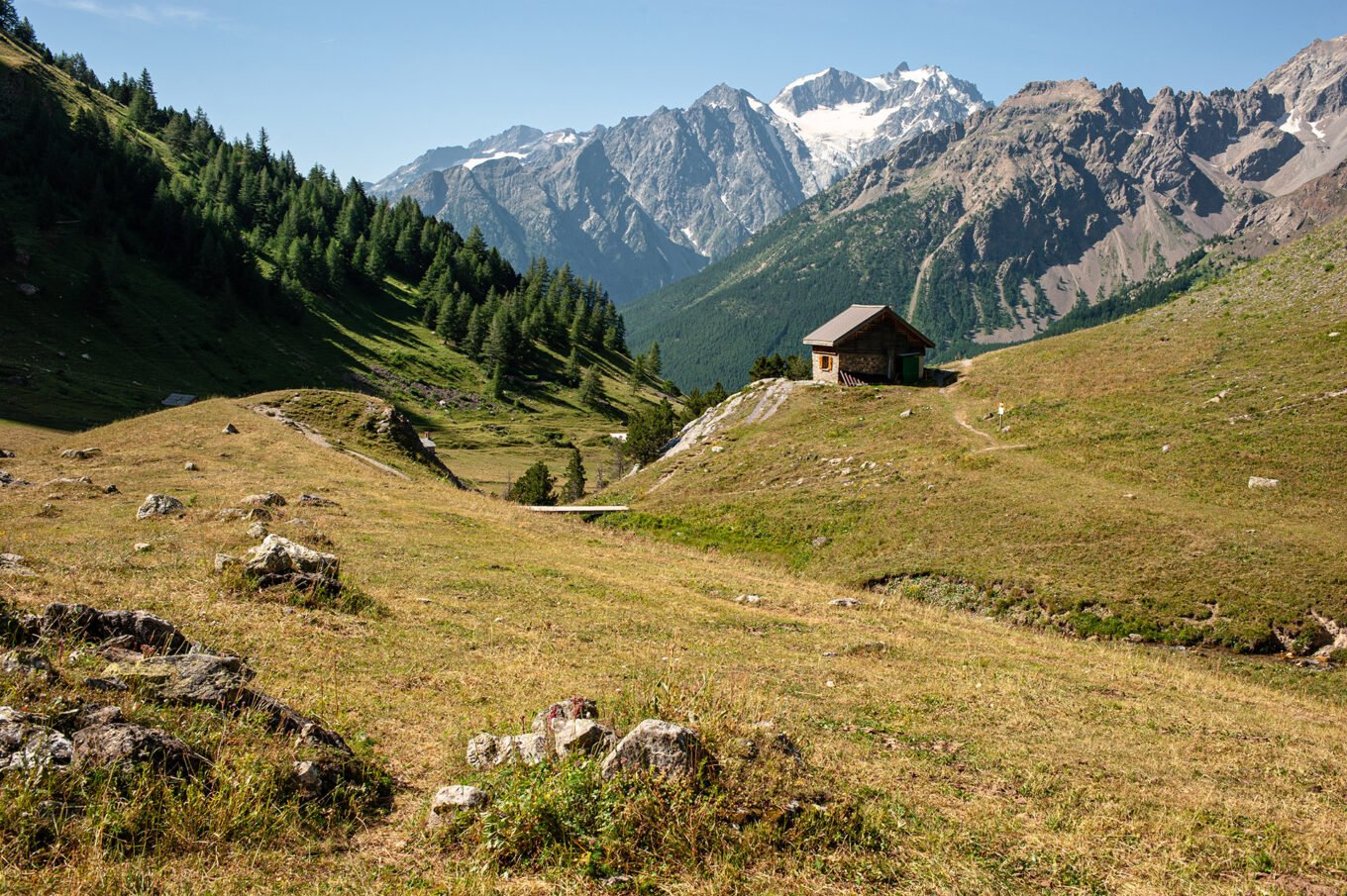 Randonnée GTA / GR5 Grande Traversée des Alpes - L'Alpe du Lauzet au dessus de Monêtier-les-Bains