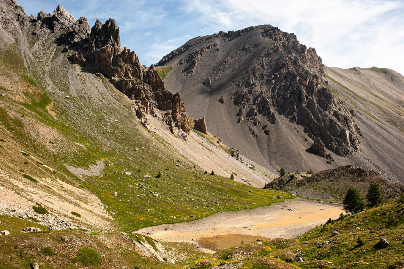 Randonnée GTA / GR5 Grande Traversée des Alpes - Lac du Lauzon et Pic du Cros, Queyras