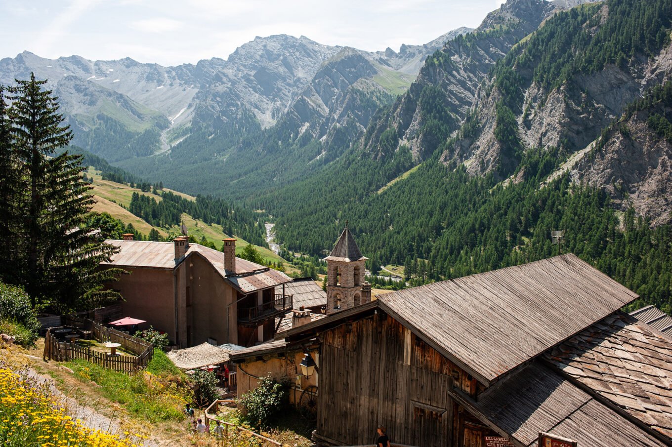 Randonnée GTA / GR5 Grande Traversée des Alpes - Montée à Saint-Véran par Molines-en-Queyras