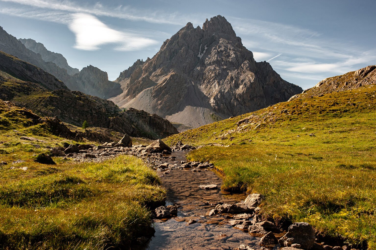 Randonnée GTA / GR5 Grande Traversée des Alpes - La Tête de Sautron, haute Ubaye