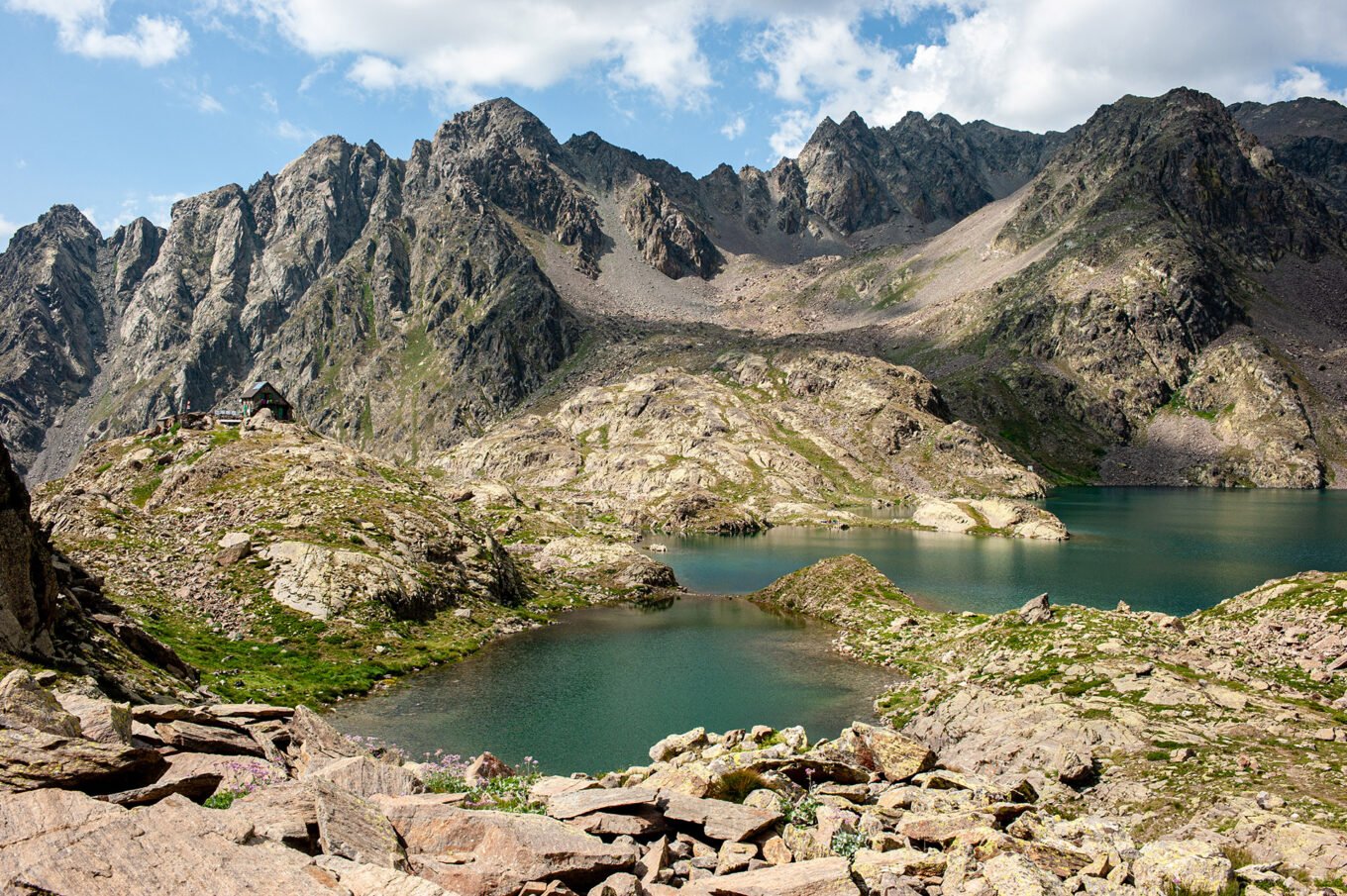 Randonnée GTA / GR5 Grande Traversée des Alpes - Lac et refuge de Rabuons, Mercantour