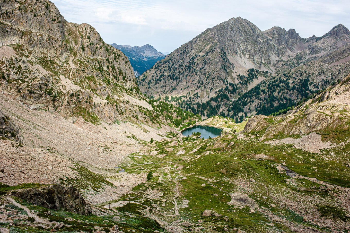 Randonnée GTA / GR5 Grande Traversée des Alpes - Lac de Trecolpas, Mercantour