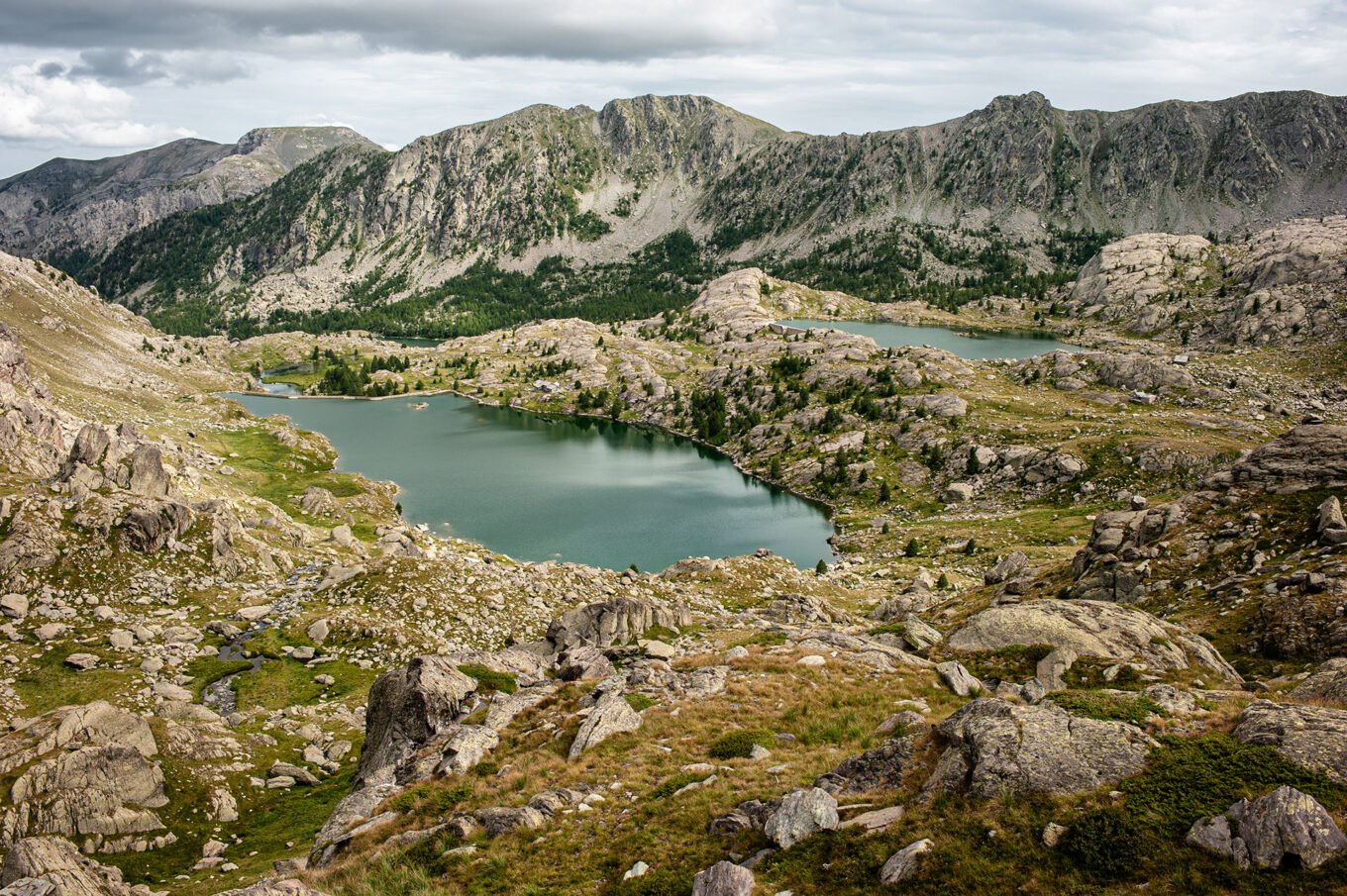 Randonnée GTA / GR5 Grande Traversée des Alpes - Arrivée au refuge des Merveilles, Mercantour