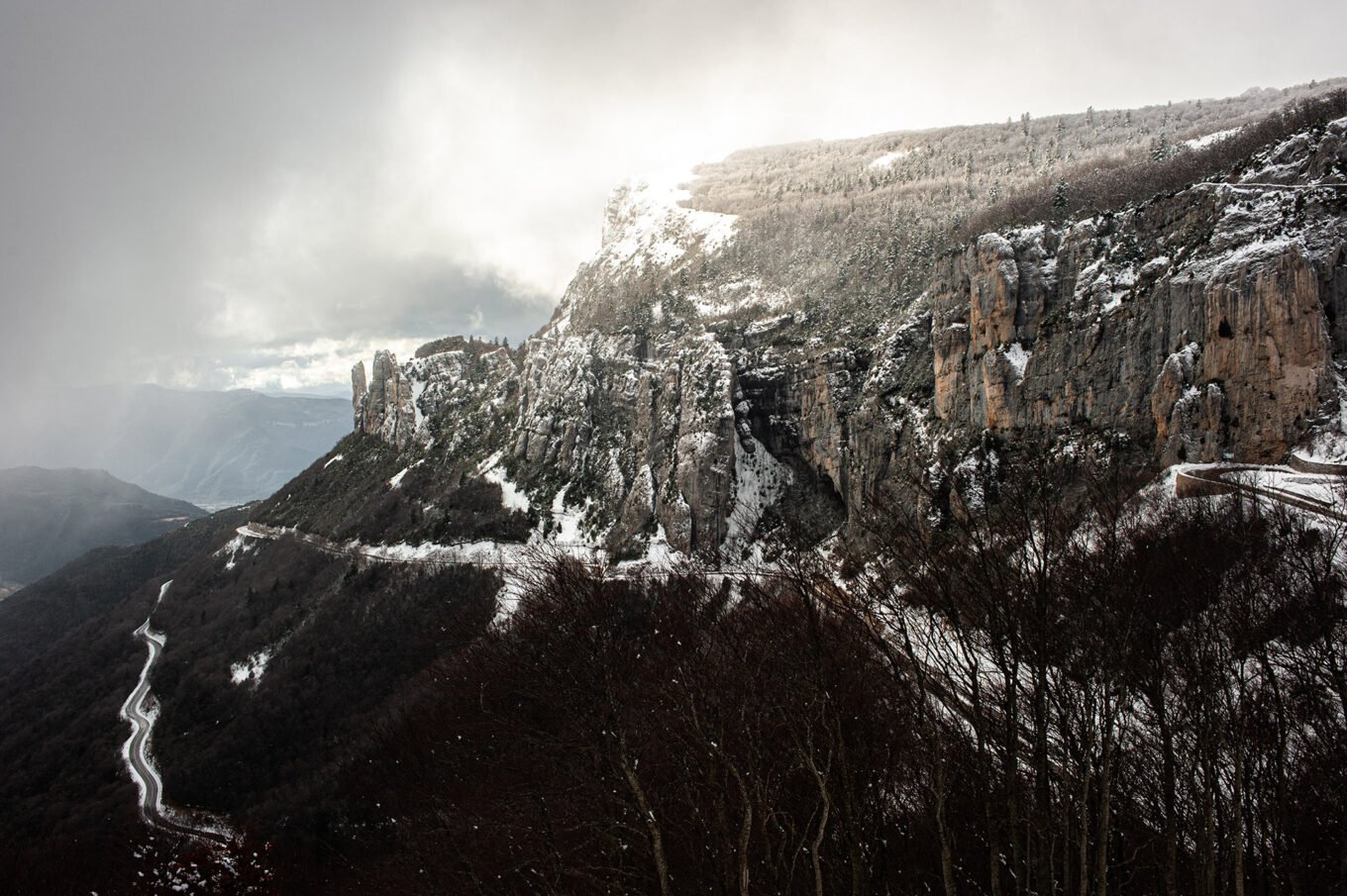 Randonnées d'hiver dans le Vercors et le Diois