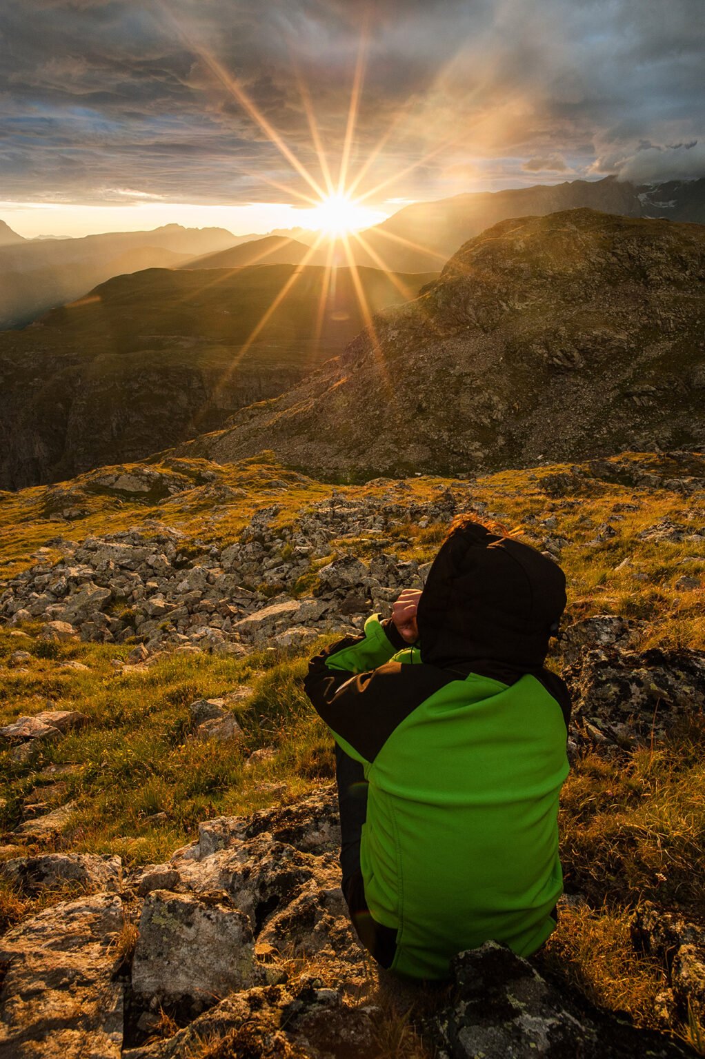 Randonnée itinérante sur le plateau d'Emparis et le parc des Écrins - Spectacle du coucher de soleil sur le plateau d’Emparis