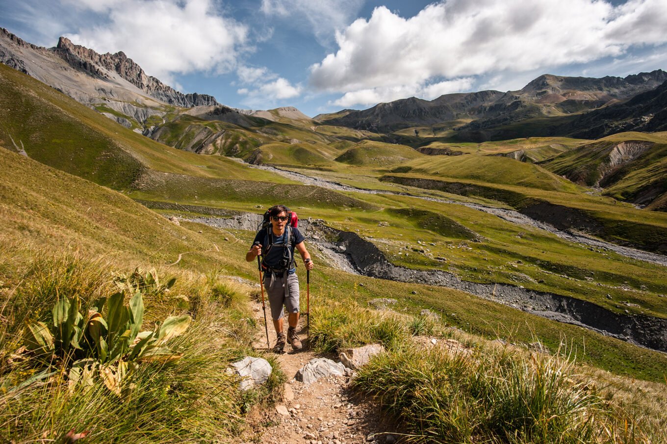 Randonnée aux Lacs de Morgon dans le Parc National du Mercantour - Remontée vers le Col des Fourches