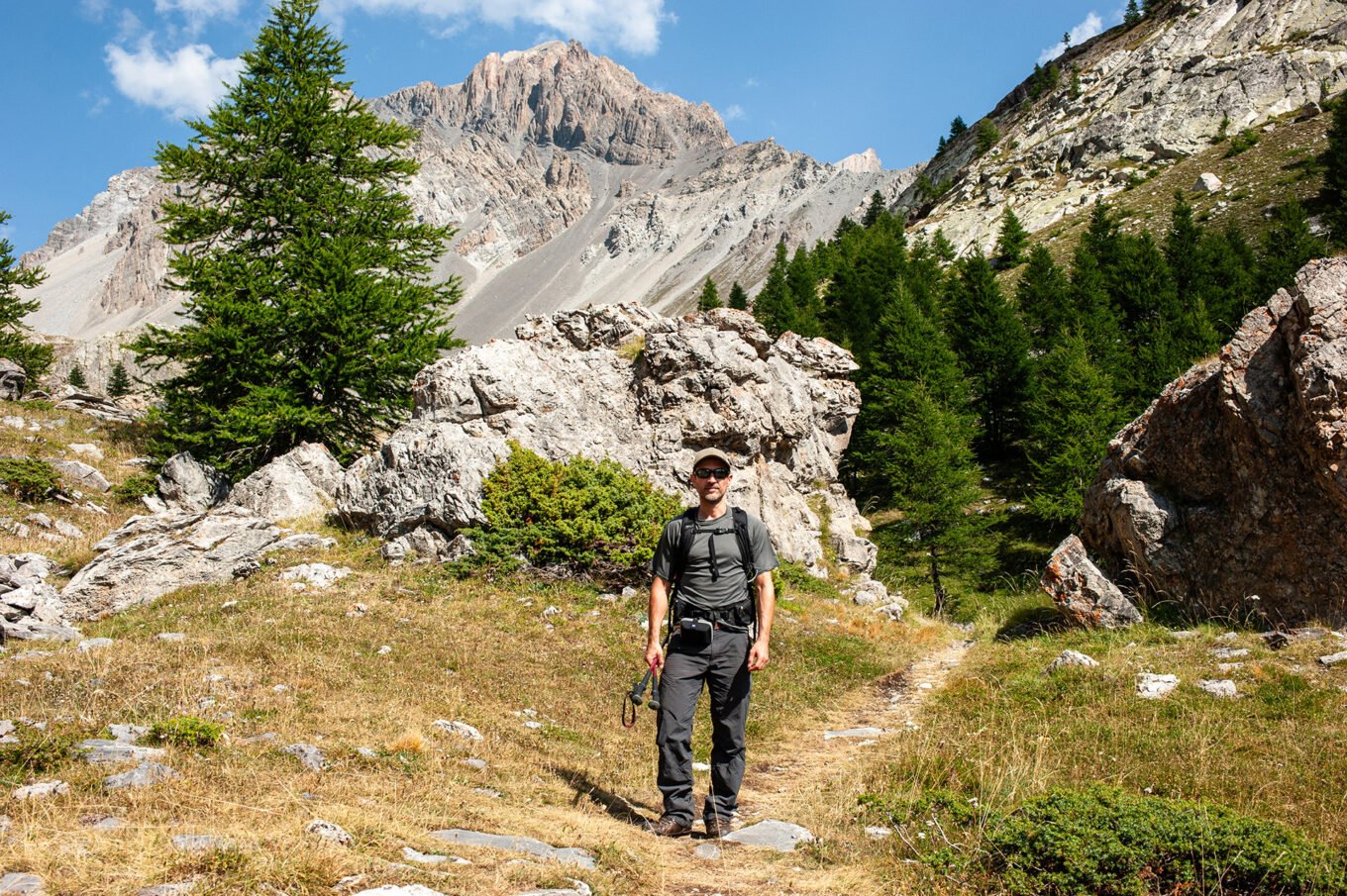 Randonnée en Haute-Ubaye - Montée au Vallon des Houerts