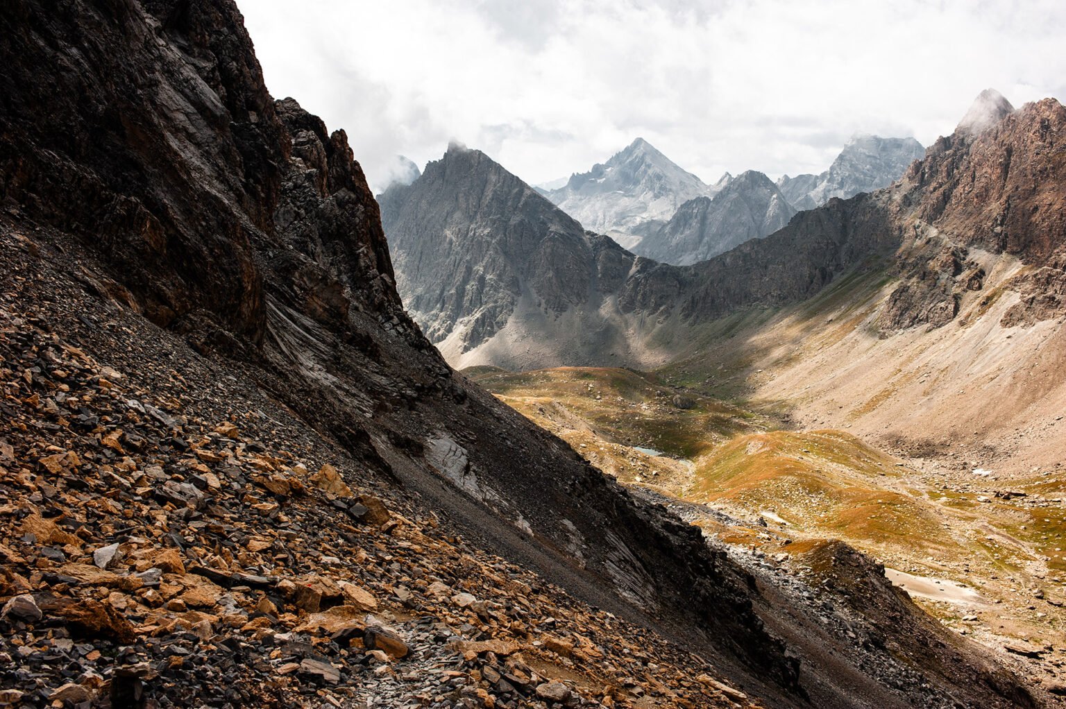 Randonnée en Haute-Ubaye - Col de Ciaslaras