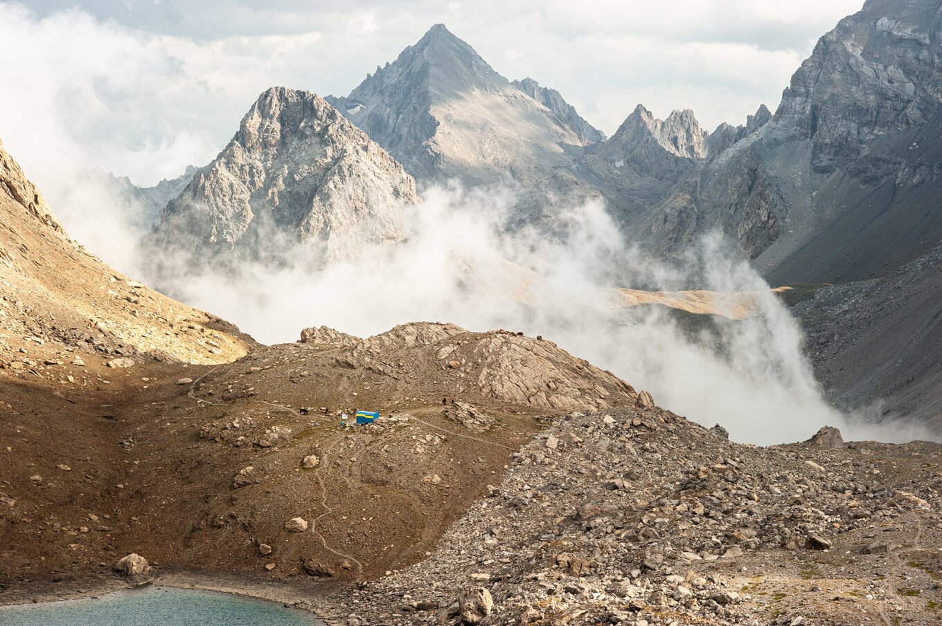 Randonnée en Haute-Ubaye - Bivacco Barenghi
